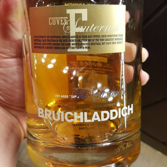 Bruichladdich 16 Cuvee E, Sauternes, 46% abv.