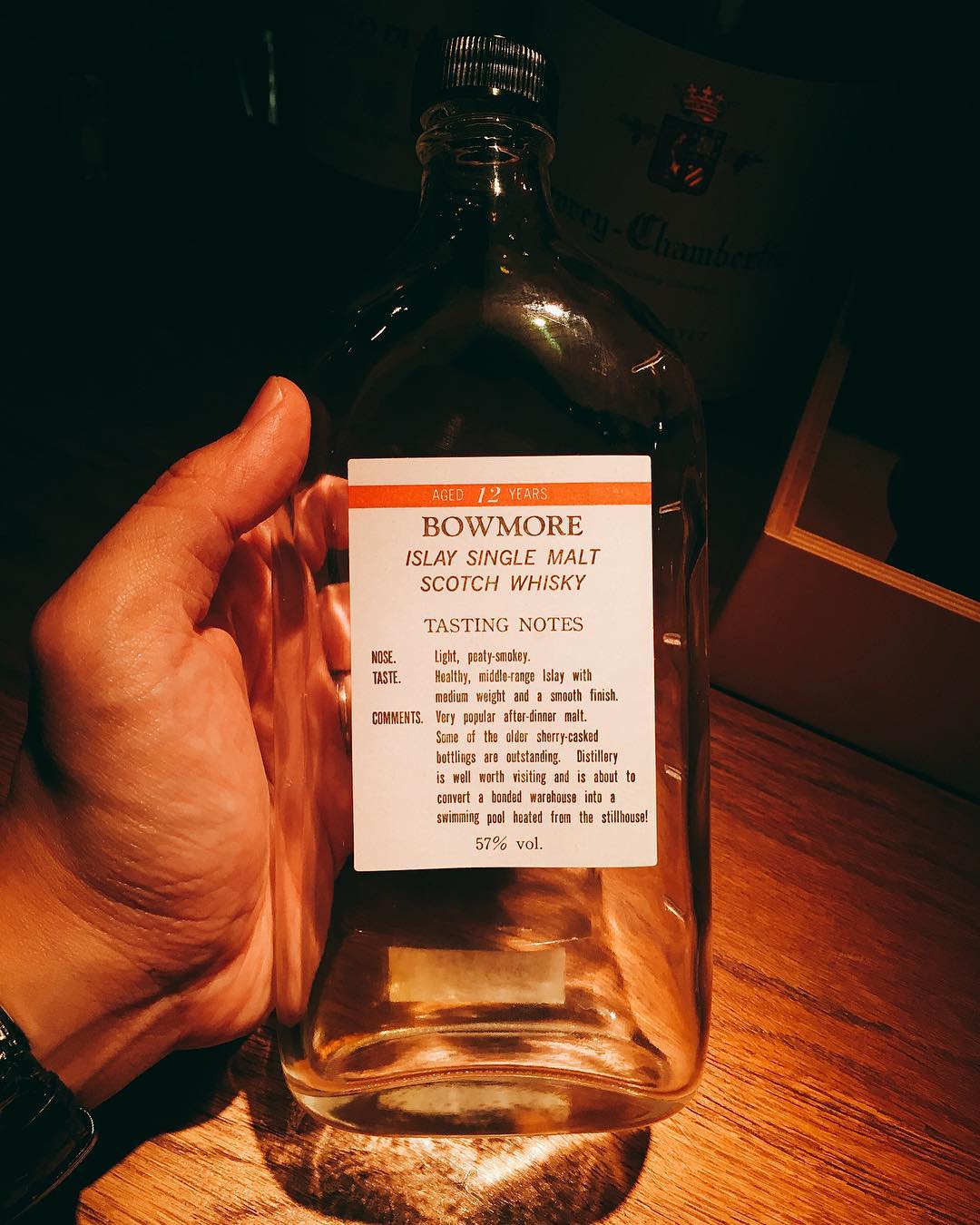 Bowmore 12 Year Old OB 70s ~1989 57% – 88 Bamboo