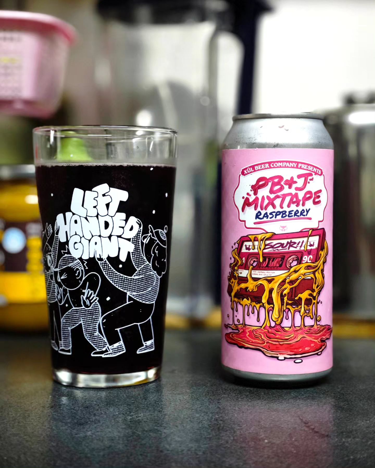 PB&J Mixtape: Raspberry, Sour, Xul Beer Company – 88 Bamboo