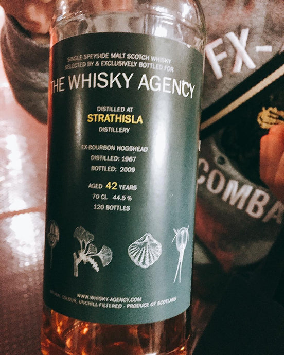 Strathisla 42 Year Old 1967/2009 Ex-Bourbon Hogshead by The Whisky Agency 44.5%