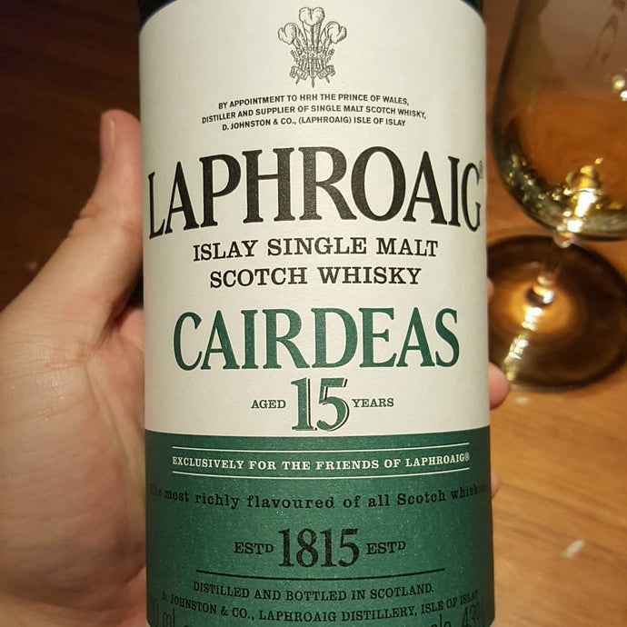 Laphroaig Cairdeas 15, 43% abv.