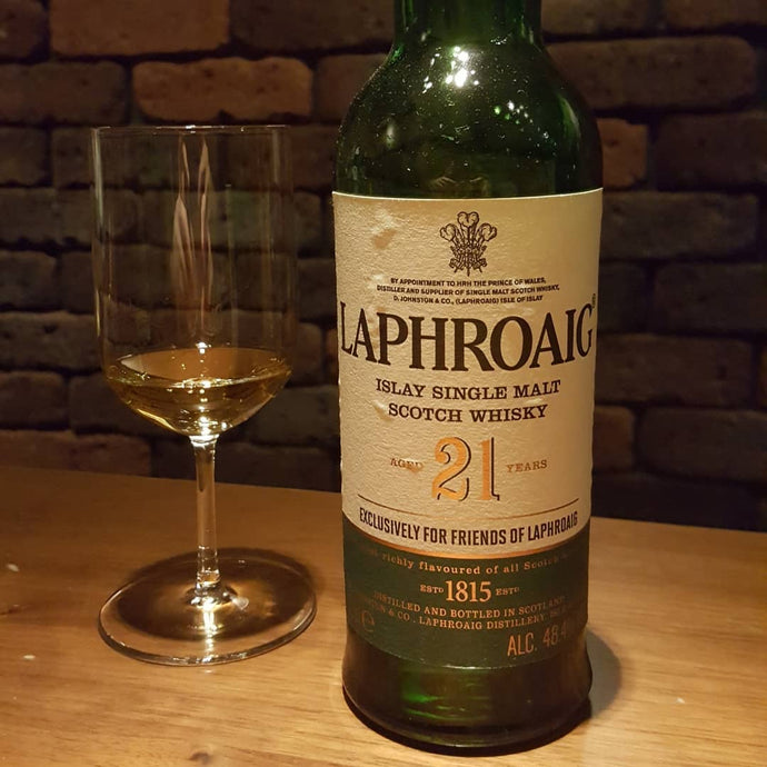 Laphroaig 21, Exclusively for Friends of Laphroaig, 35cl, 48.4% abv.