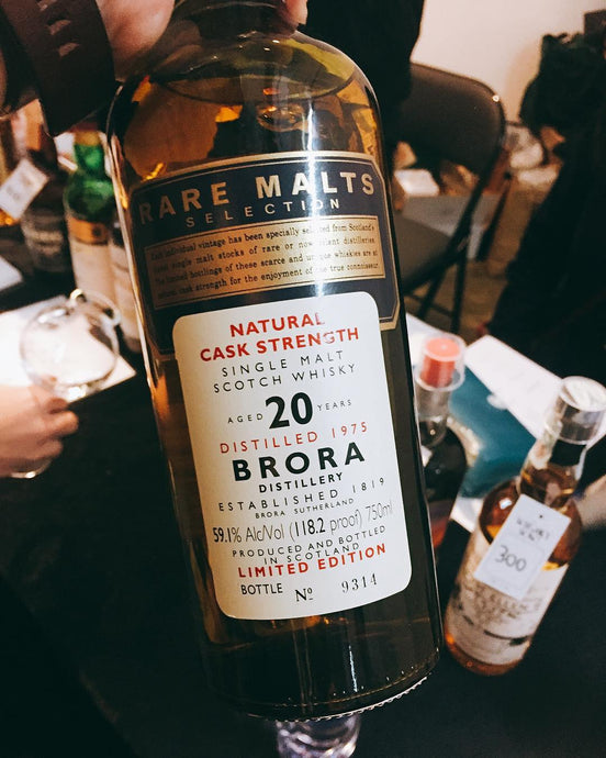 Brora 1975 Rare Malts Selection, 20 Year Old 59.1% ABV