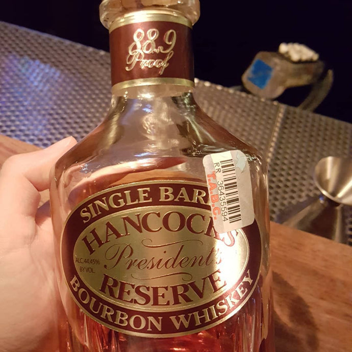 Hancock's President's Reserve, Single Barrel, 44.45% abv.