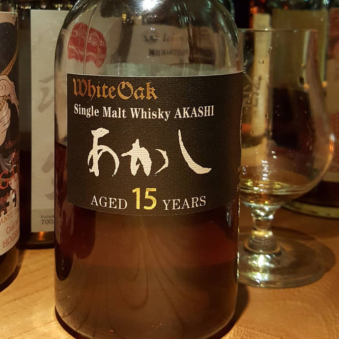 Akashi White Oak 15, b.2013, Cask No. 40100, 795 bottles, 58% abv.
