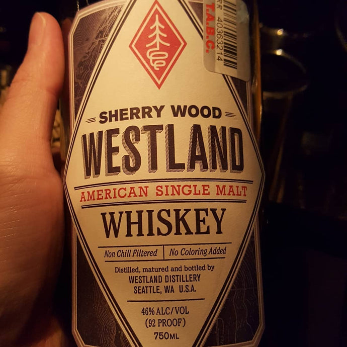 Westland Sherry Wood, 46% abv.