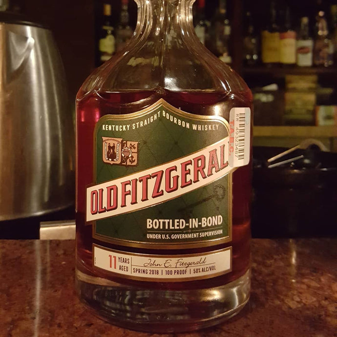 Old Fitzgerald 11, Spring 2018, Bottled-in-bond, Kentucky Straight Bourbon Whiskey, 50% abv.