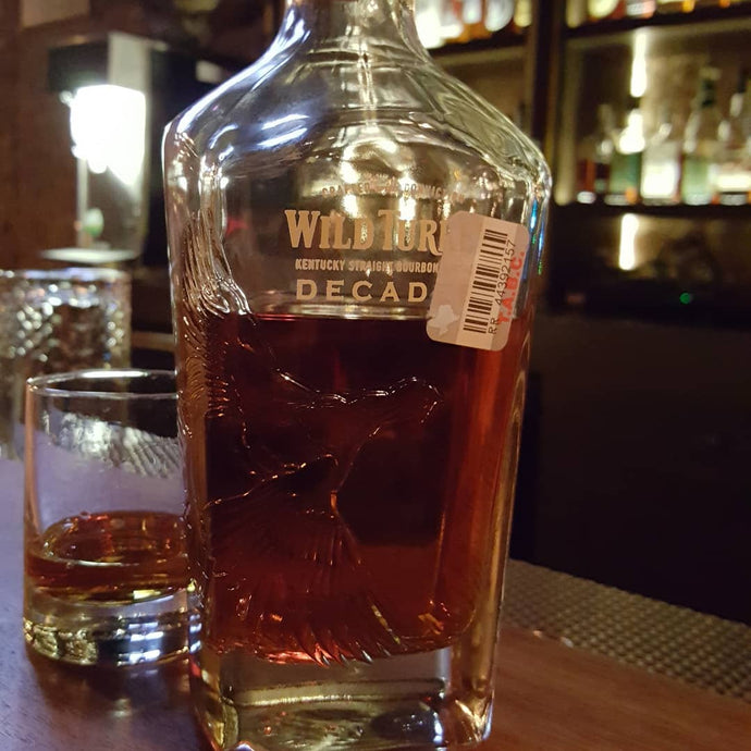 Wild Turkey, Decades, Master's Keep, Aged 10 to 20 years, Batch No.0002, Bottle No. 07876, 52% abv.