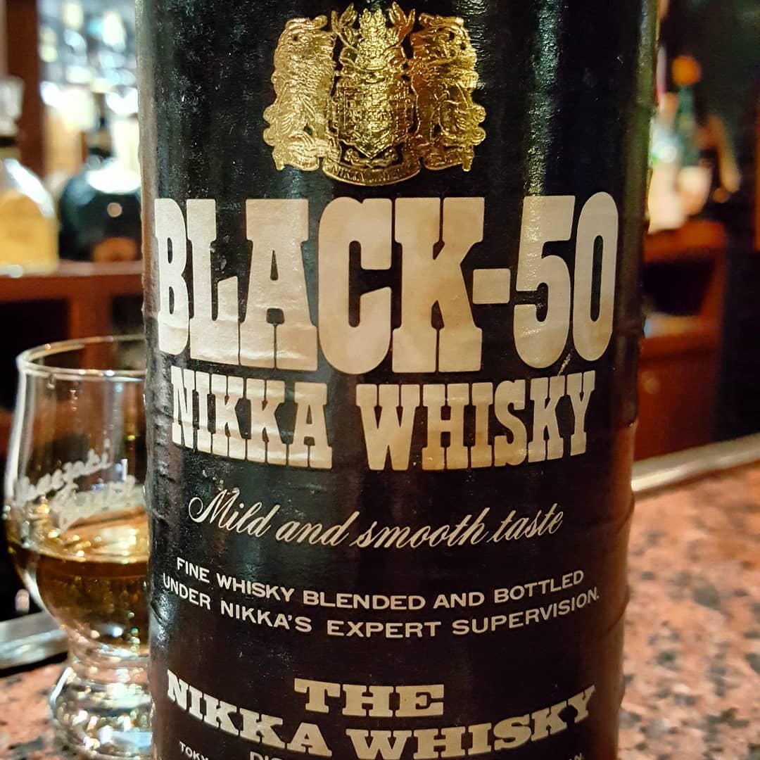Black-50, 7 years, b.1987, Nikka Whisky, Deluxe, 40% abv. – 88 Bamboo