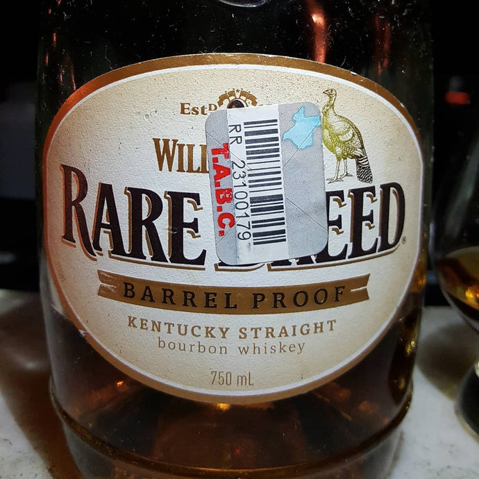 Wild Turkey Rare Breed, Barrel Proof, Kentucky Straight Bourbon Whiskey, 112.8 proof, 56.4% abv.