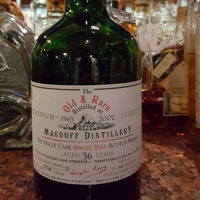 Macduff 36, 1965-2002, Douglas Laing, The Old & Rare - The Platinum Selection, 516 bottles, 49.2% abv.