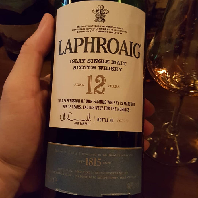 Laphroaig 12, b.2014, bottle no. ?, 48% abv.