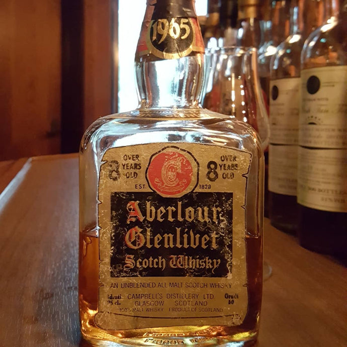 Aberlour-Glenlivet 8, 1965, Aquavitae, Rinaldi? Italian import, 50% abv.