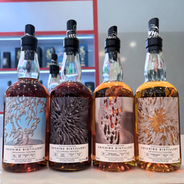 Taste Testing Chichibu's First Cider Cask Whisky: Yoshiya Hongo ‘In The Wake of Silence’ Set from LMDW’s  2026 Itinéraires Collection; Chichibu Cider Cask, Oloroso Sherry, Heavily Peated & First-Fill Bourbon
