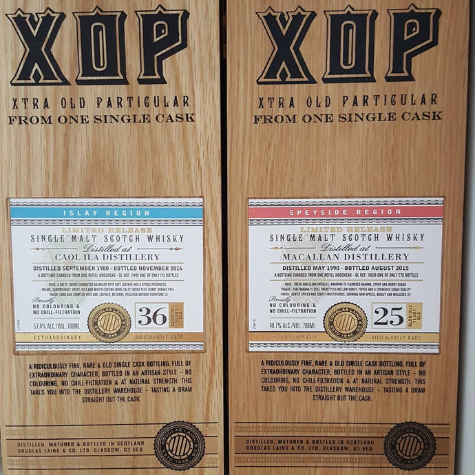 XOP limited release Single Malt Scotch Whisky