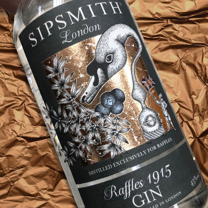 Taste Testing The Sipsmith Raffles 1915 Gin, Crafted for Raffles Hotel Singapore, 43% ABV