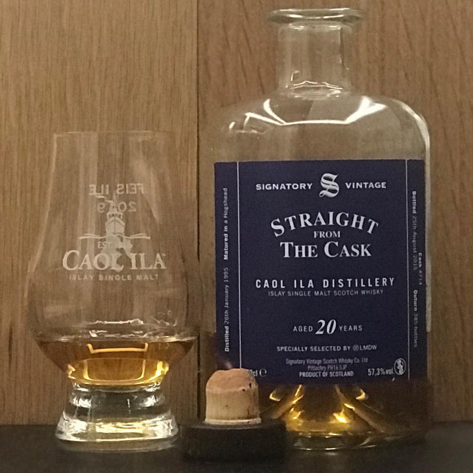 Caol Ila 1995, 20 Year Old, Signatory Vintage, Straight From The Cask