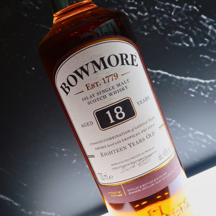 Bowmore 18 Years Old, 43% ABV