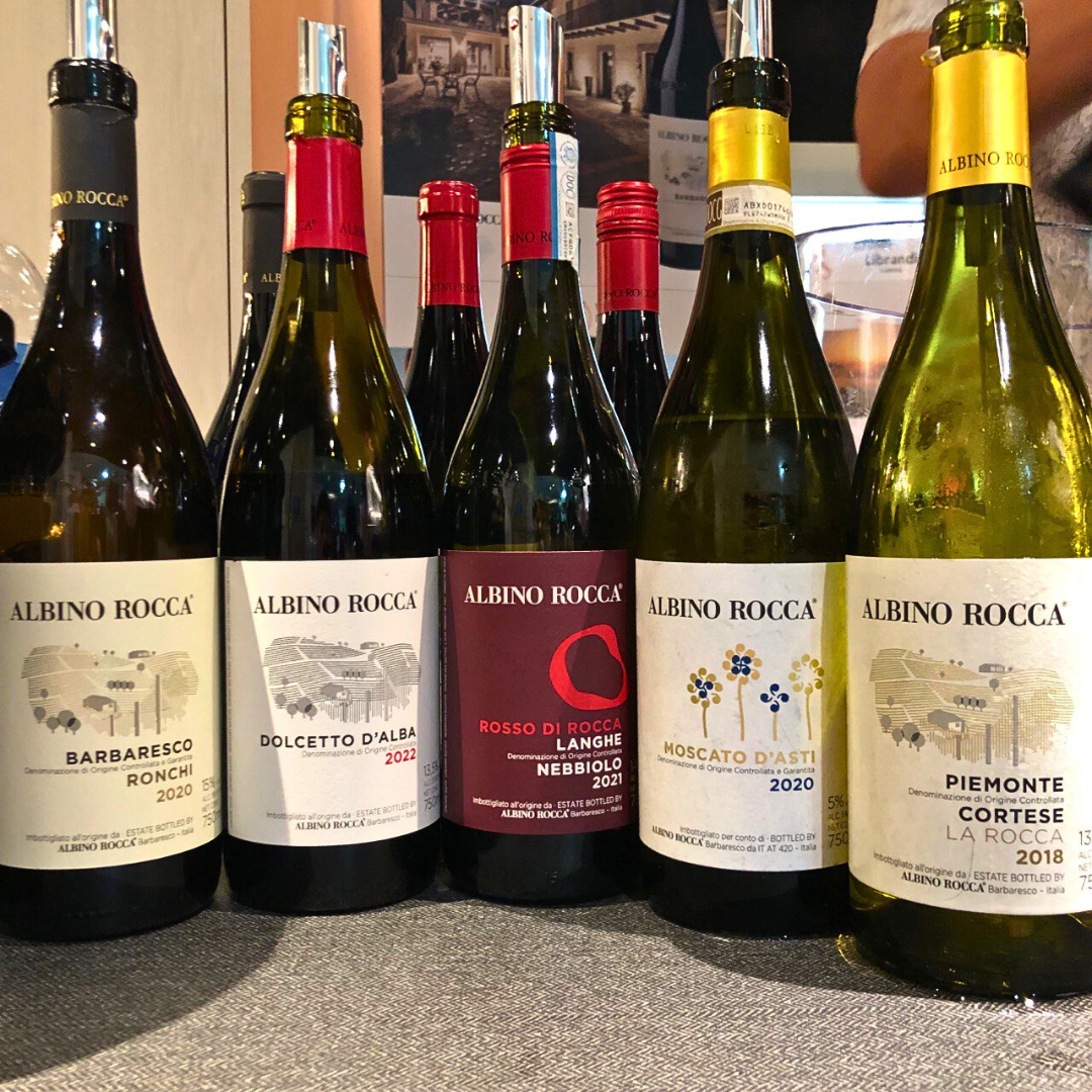 Five Barbaresco Wines With Albino Rocca: La Rocca Cortese Piemonte, Ba ...