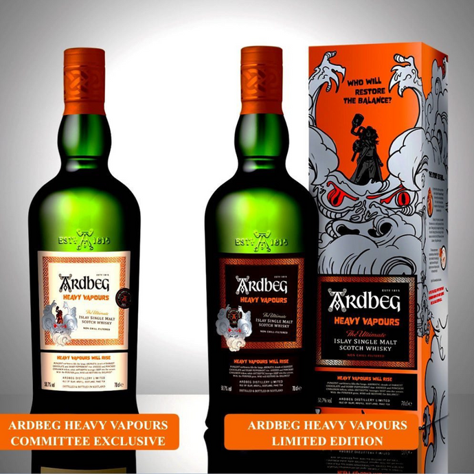 New Ardbeg Alert! "Heavy Vapours" Labels Revealed