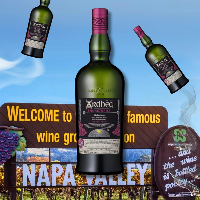 Ardbeg Smoketrails Napa Valley Edition Takes Us To California In Third Instalment With Cab Sauv Red Wine Casks