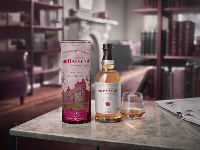 Balvenie The Second Red Rose, 21 Year Old Shiraz Cask Finished, adds to Balvenie Stories collection