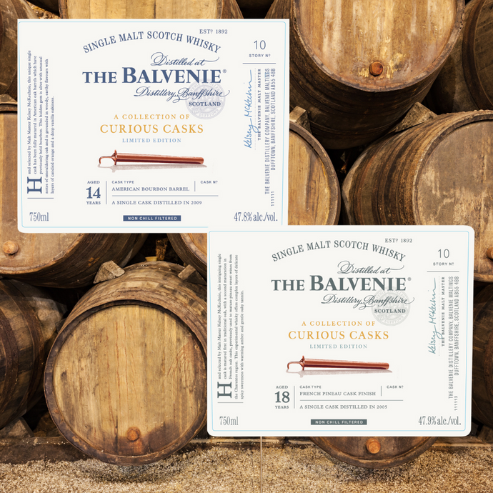 Balvenie's New Collection Of Curious Casks Kicks Off With 14 And 18 Year Old Releases