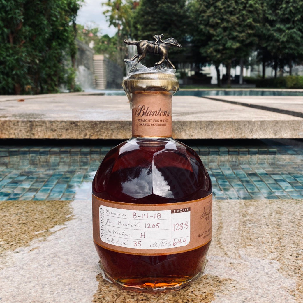 Straight From The Barrel, Blanton's Bourbon, 64.4%, OB, NAS, 2018