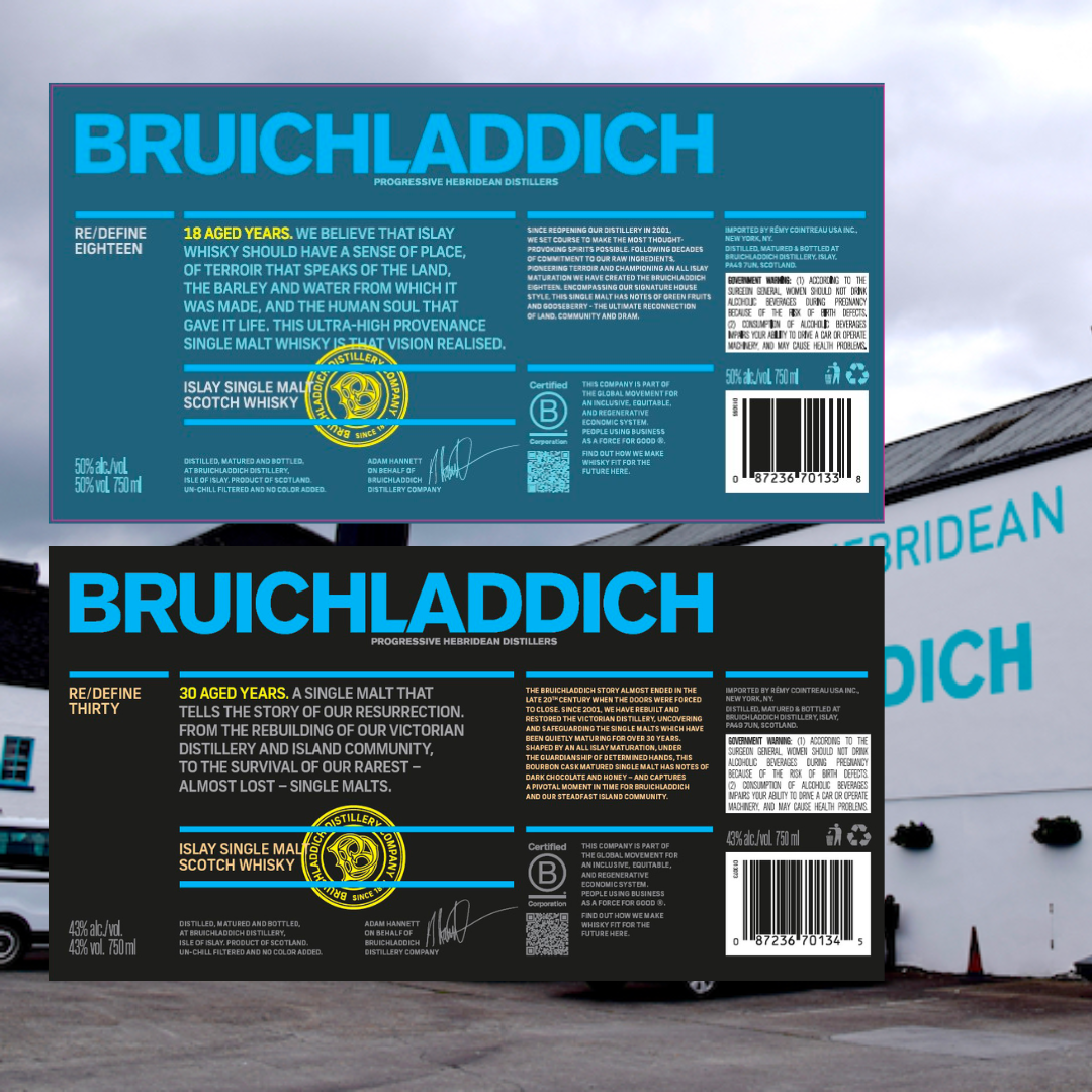 Two New Well Aged Bruichladdich - 18 Year Old & 30 Year Old, The
