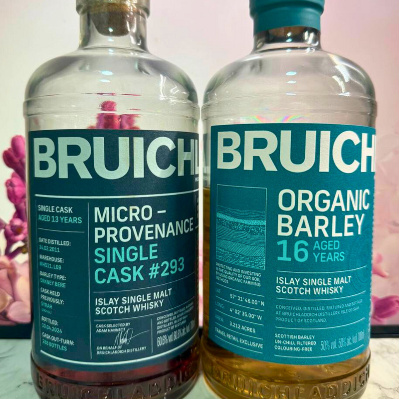 Taste Testing The Bruichladdich Organic Barley 16 Years & Micro Provenance Single Cask #293