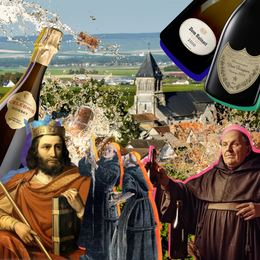 Exploring Champagne's Historical Origins In Three Bubbles: Gosset Celebris, Dom Perignon & Dom Ruinart Blanc de Blancs
