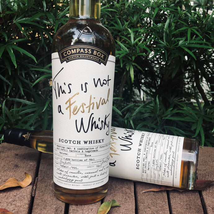 This is not a Festival Whisky, Compass Box, Blended Scotch, 49.0 %, IB, Limited Edition (1 of 1260 bottles)