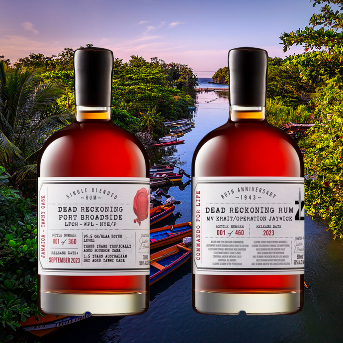 Two New Dead Reckoning Rums This Way Comes - Port Broadside Jamaican Blend and Australian Commando Association Tribute