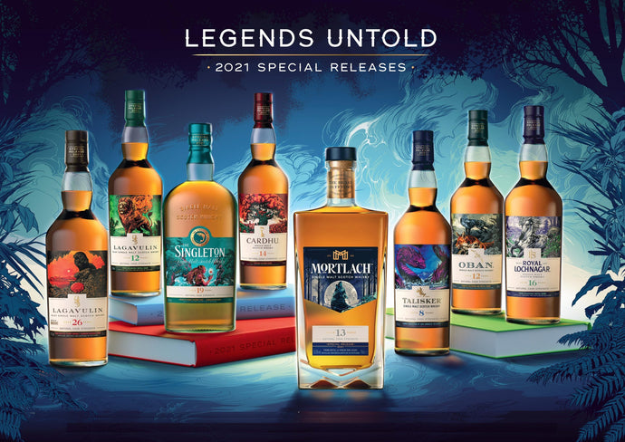 A closer look at Diageo’s Special Release 2021- Legends Untold