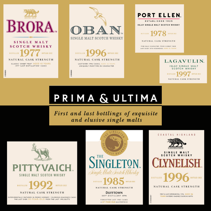 Diageo's Prima & Ultima Collection IV Is Underway