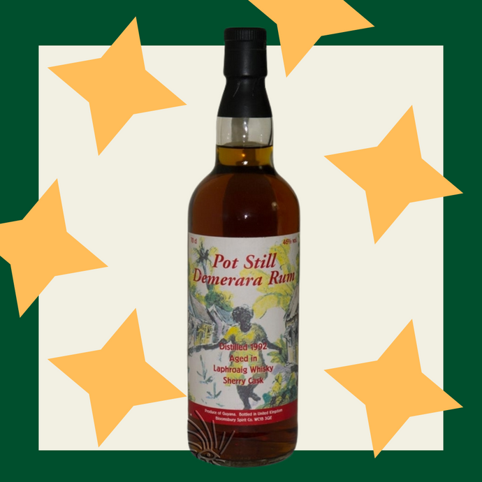 Taste Testing Demerara Pot Still Rum 1992 Bloomsbury ex-Laphroaig Sherry Cask