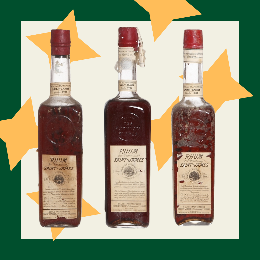 Taste Testing A Trio Of Incredibly Vintage Rhum Saint James: 1932; 193 ...