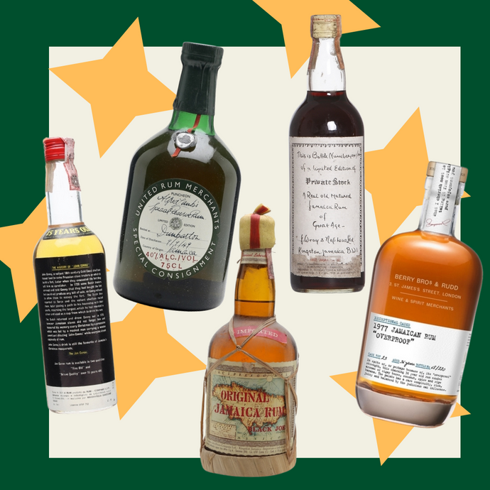 The Jamaica Rum Saga: Wray & Nephew Private Stock, Alfred Lamb’s 1949 Special Consignment, John Caonoe, Original Jamaica Rum Black Joe, Berry Bros 1977 Jamaican Overproof