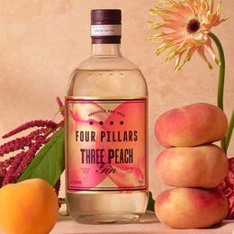 Four Pillars Unveils Cocktail-Centric Three Peach Gin