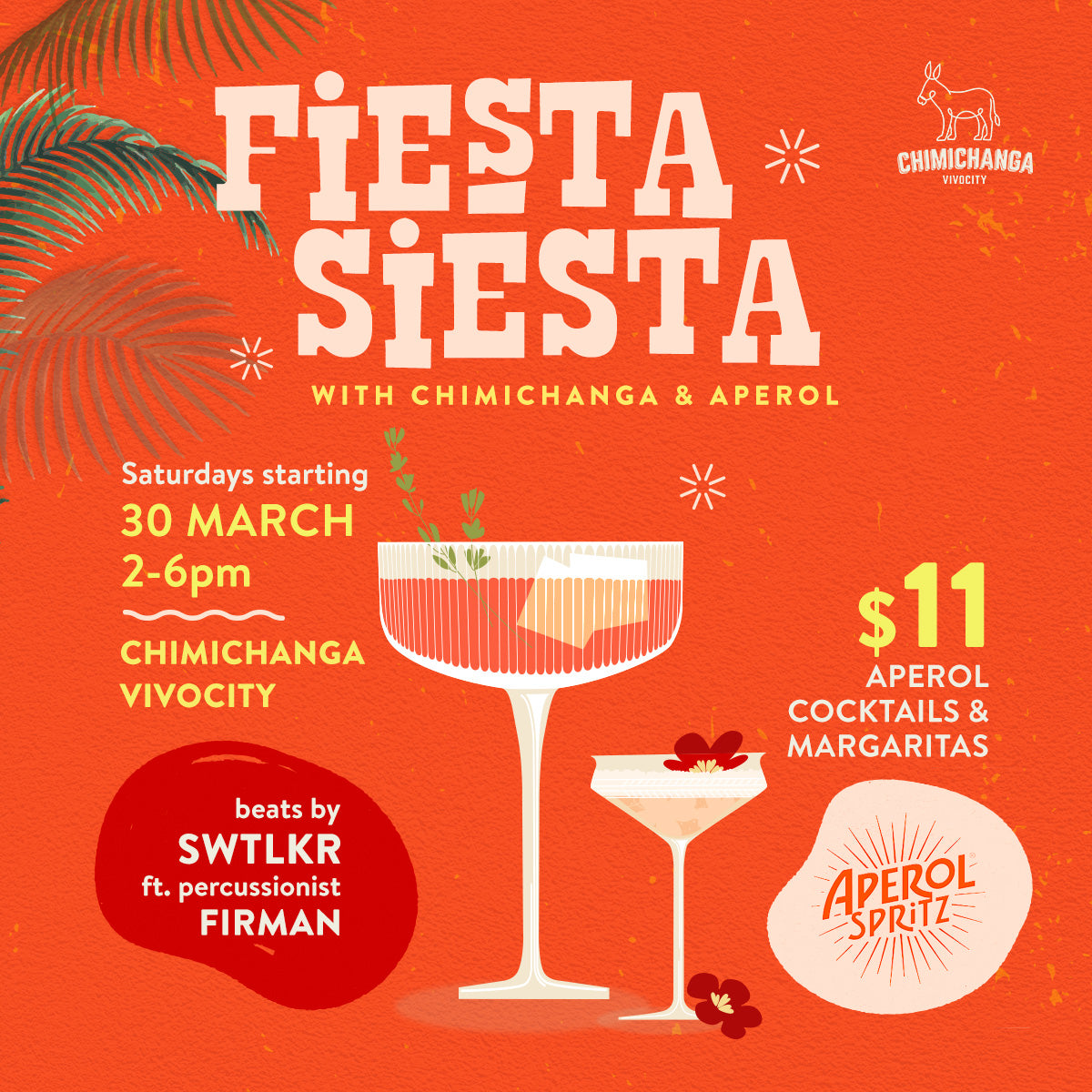 Mexican Bar Chimichanga Launches New Weekend Series Fiesta Siesta With ...