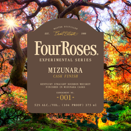Four Roses Takes A Swing At Mizunara Cask Finish For New Experimental Series No. 001