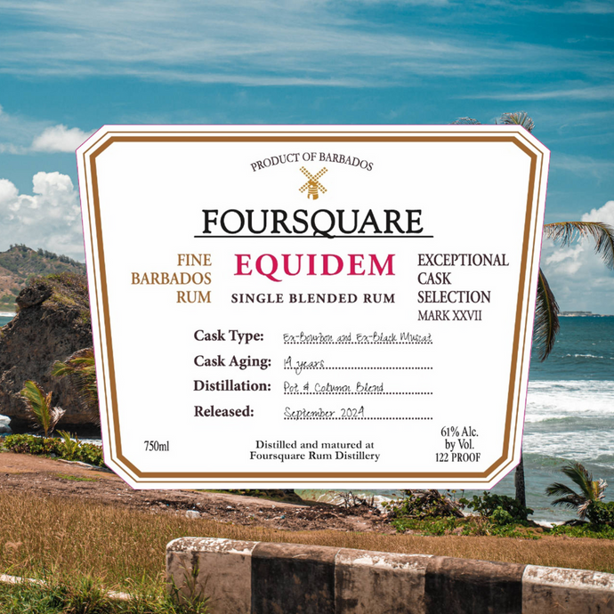 Foursquare's New Equidem ECS Is Truly The Bajan Distillery's First Feature Of Black Muscat Casks