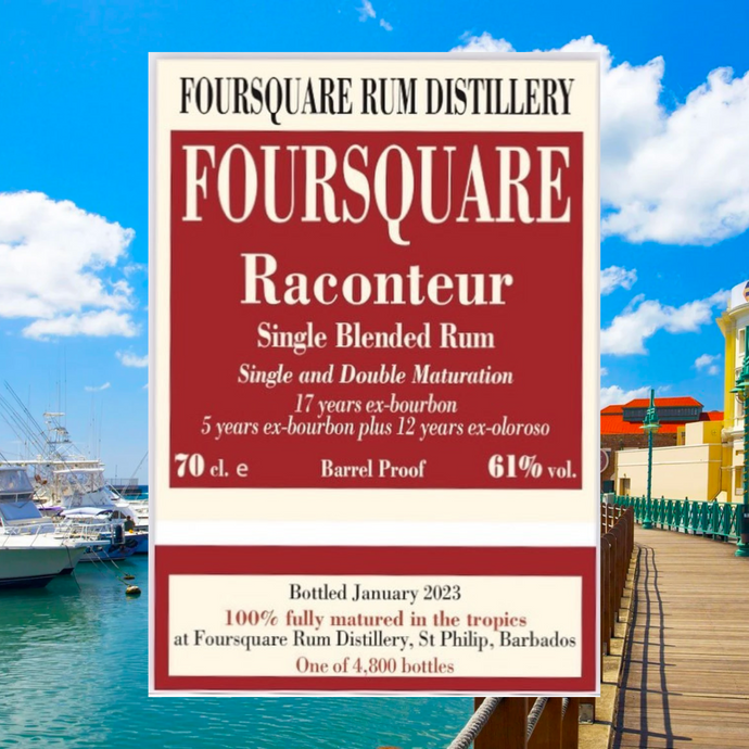 Foursquare Announces 17 Year Old Raconteur Expression With 12 Years Ex-Oloroso Sherry Ageing