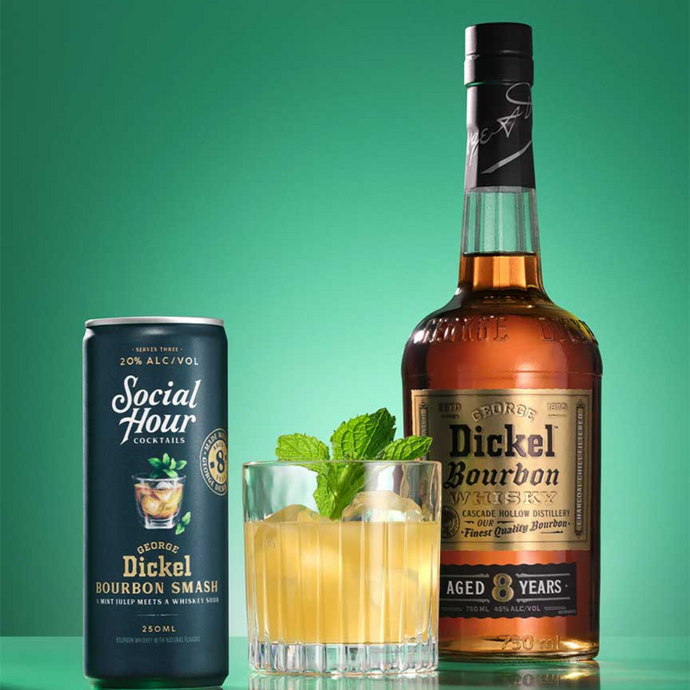 George Dickel Partners With Social Hour For Bourbon Smash RTD