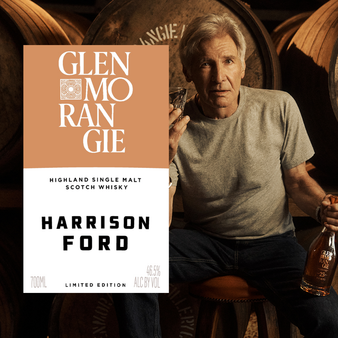 Glenmorangie To Debut Harrison Ford Limited Edition Scotch; PS: It Wasn't Named Raiders Of The Lost Cask Or Glenmorangie Strikes Back