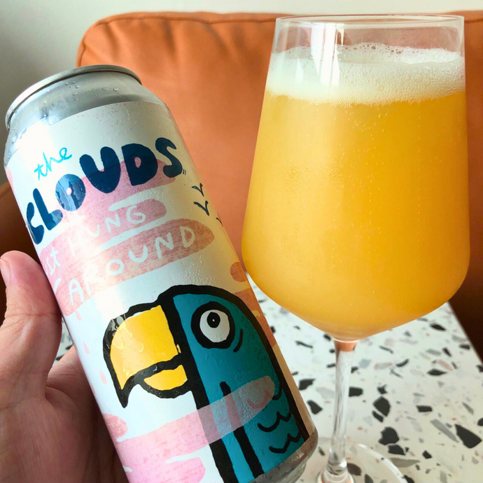 The Clouds Just Hung Around DDH Hazy Triple IPA, Green Cheek Beer Company