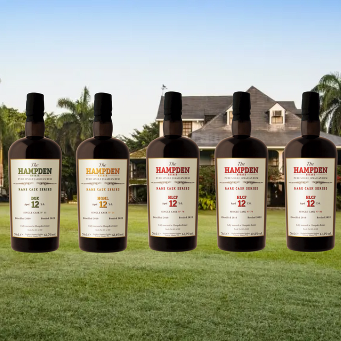 Hampden's New Rare Cask Series Features Set of 5 Bottlings