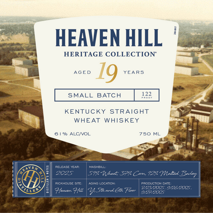 Fourth Heaven Hill Heritage Collection Sees 19 Year Old Kentucky Straight Wheat Whiskey