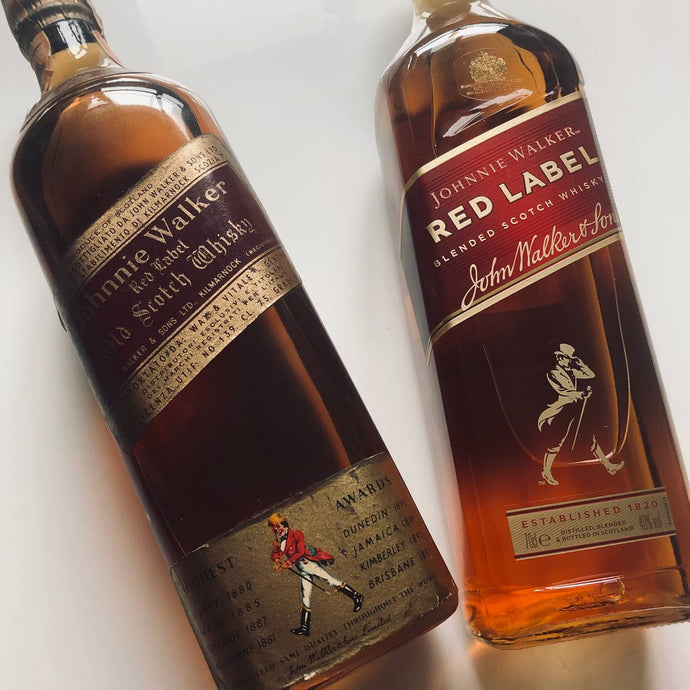 Johnnie Walker Red Label: Old and New