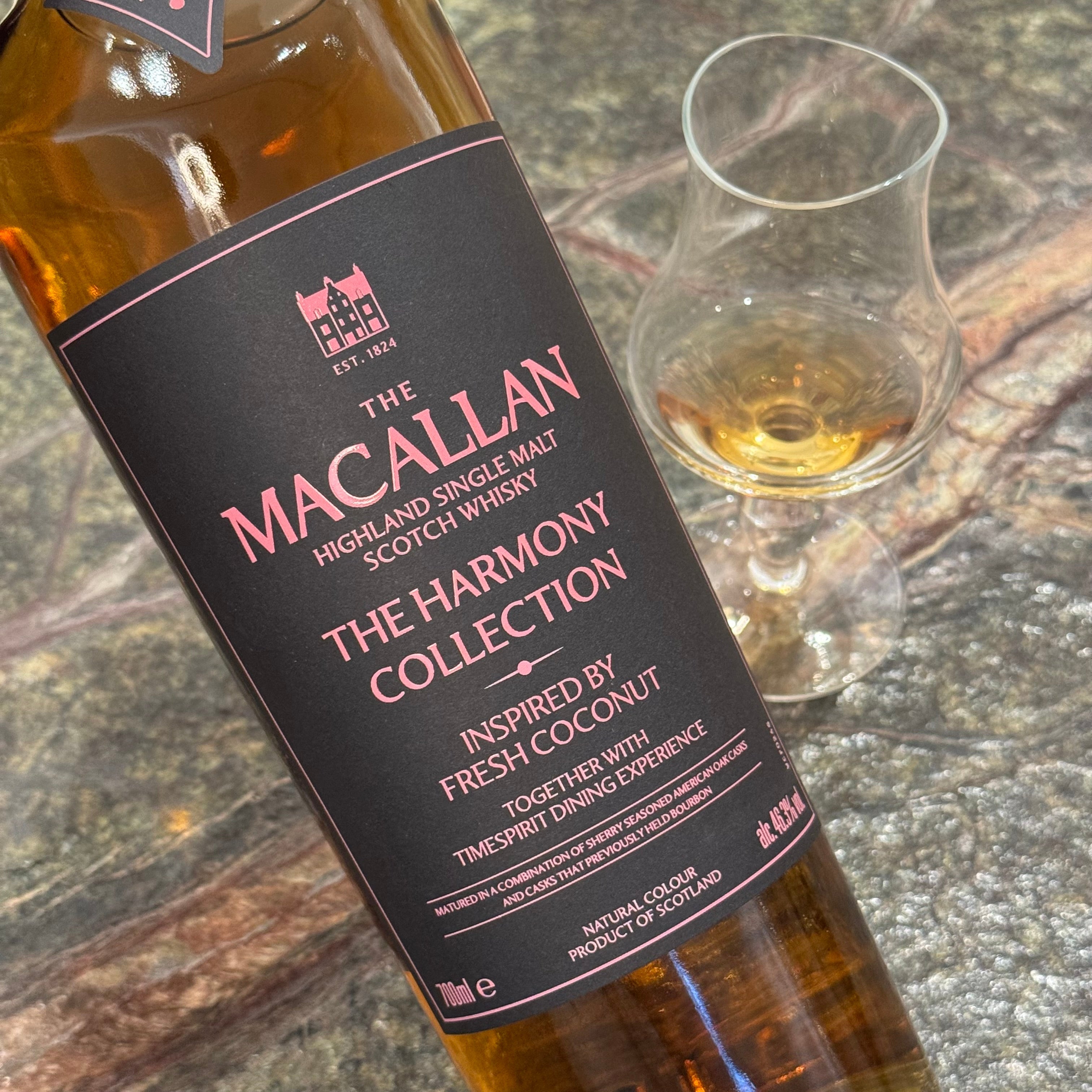 Macallan The Harmony Collection Rich Cacao 44% ABV – 88 Bamboo